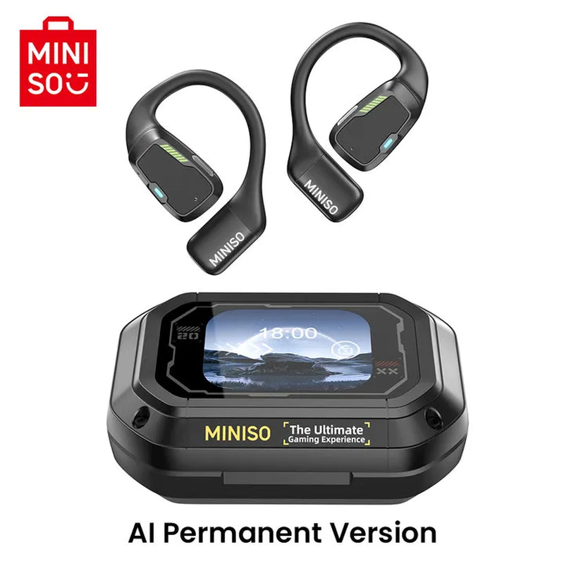 Translator Earphone M98 AI Wireless Headphones Office Chat Headset ASMR Headset DIY APP AI Wireless Headphones with Mi
