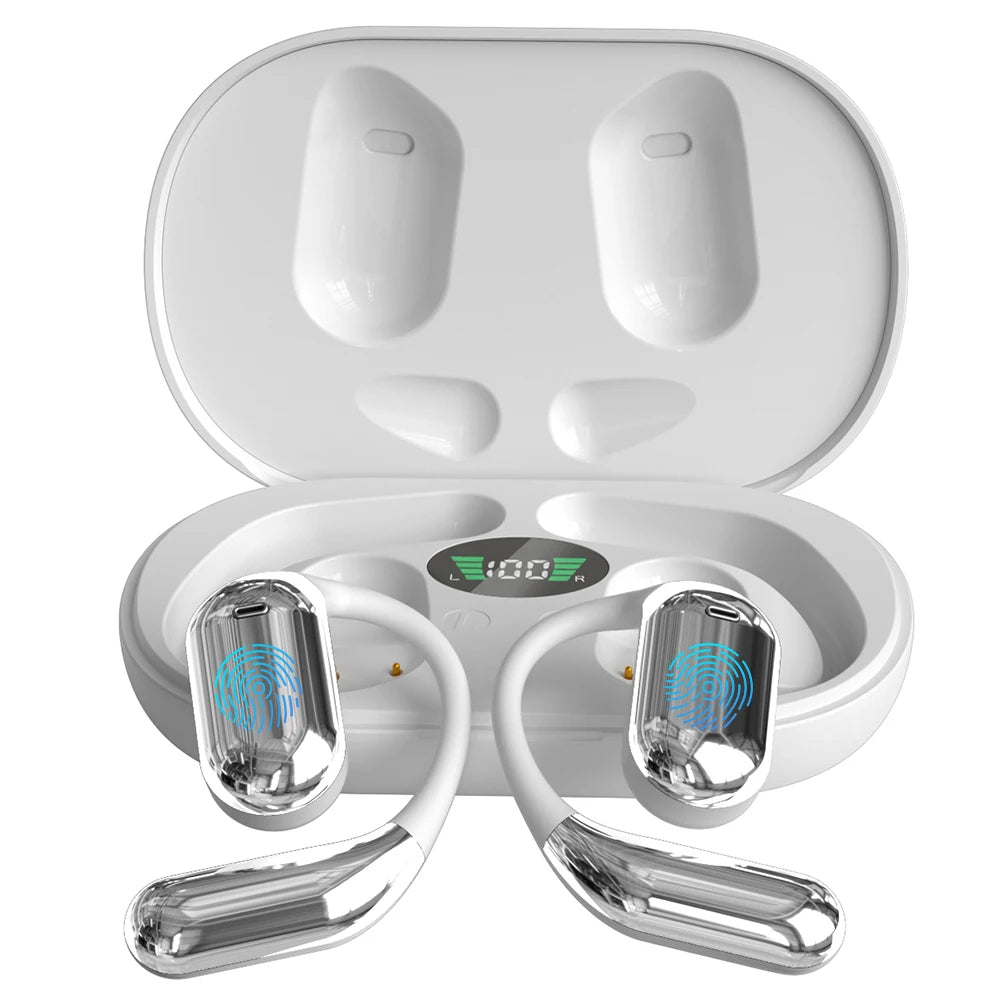 3-In-1 AI Translator Earbuds 144 Languages Noise Cancelling Bluetooth 5.3 Headset Translator Smart Voice AI Wireless Headphones