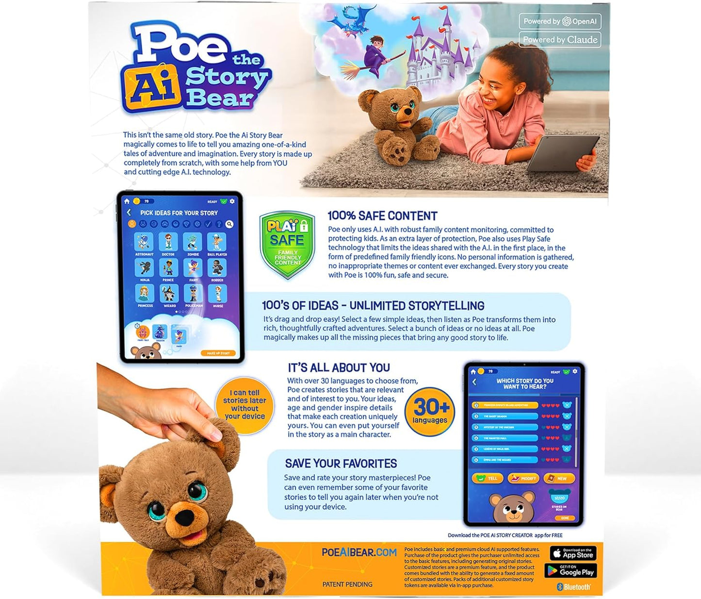 Poe the AI Story Bear