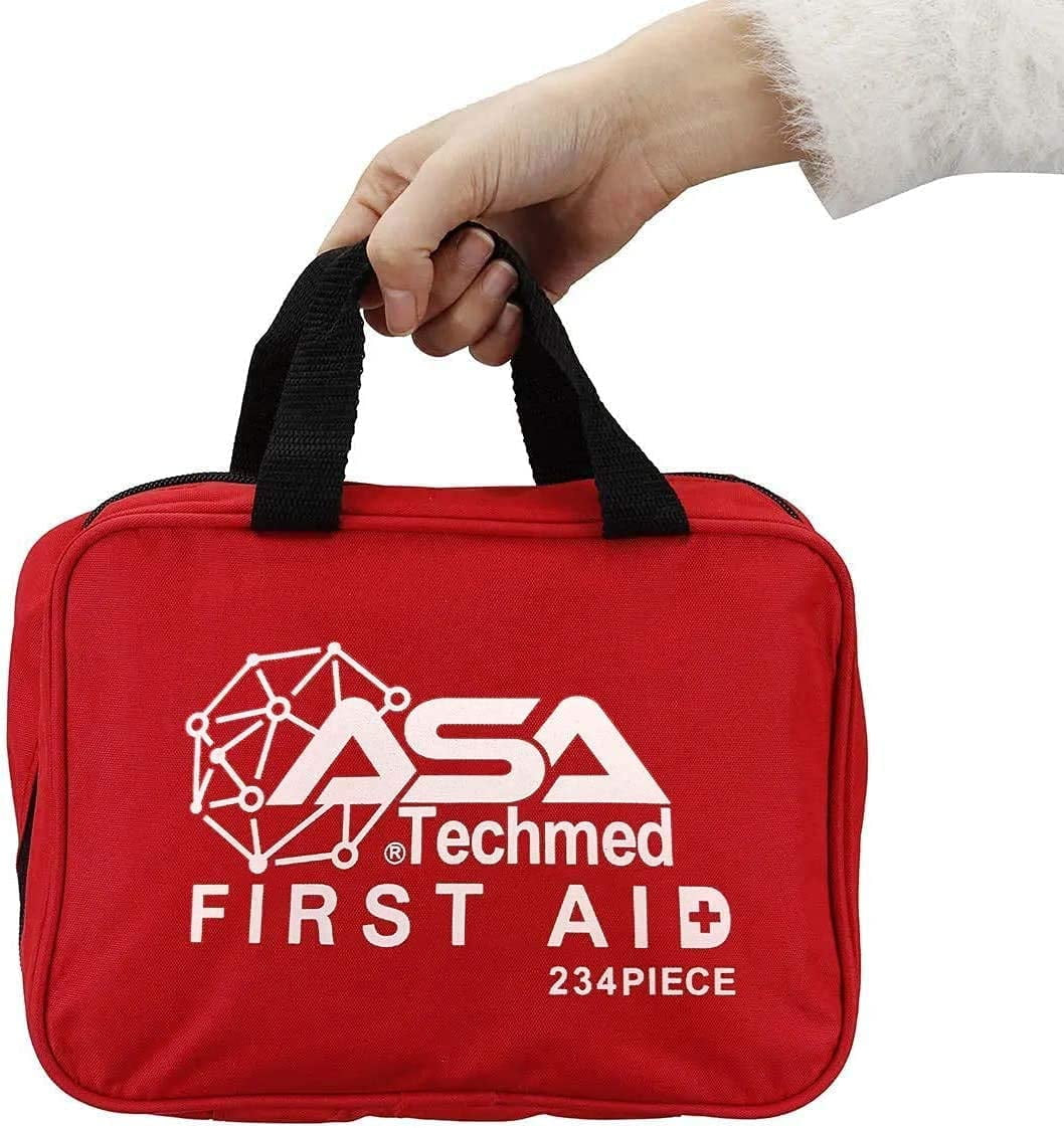 Premium Compact and Lightweight First Aid Kit, 234 Piece