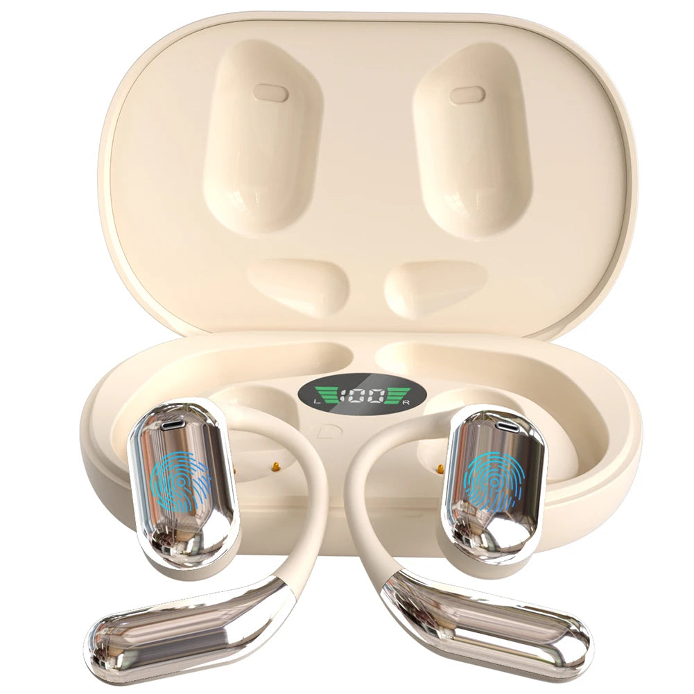 3-In-1 AI Translator Earbuds 144 Languages Noise Cancelling Bluetooth 5.3 Headset Translator Smart Voice AI Wireless Headphones