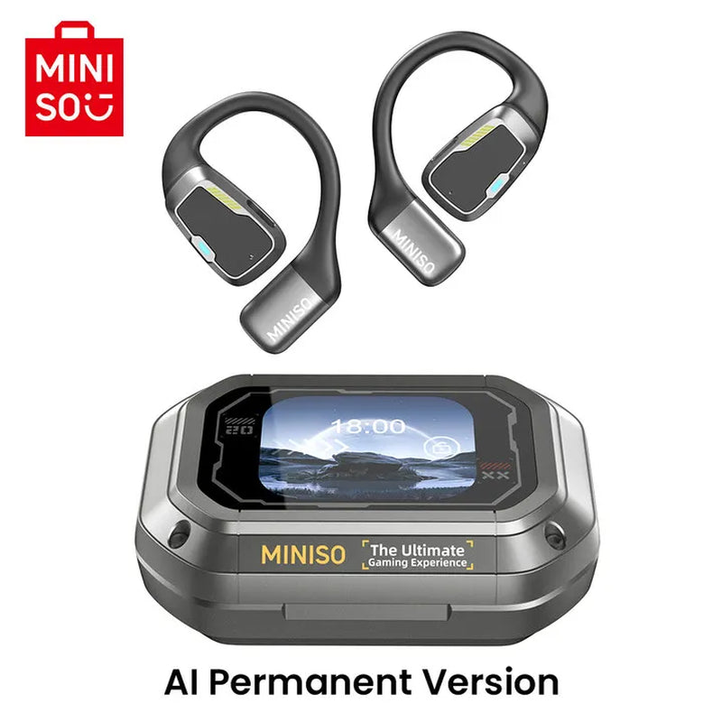 Translator Earphone  M98 AI Wireless Headphones Office Chat Headset ASMR Headset DIY APP AI Wireless Headphones with Mi
