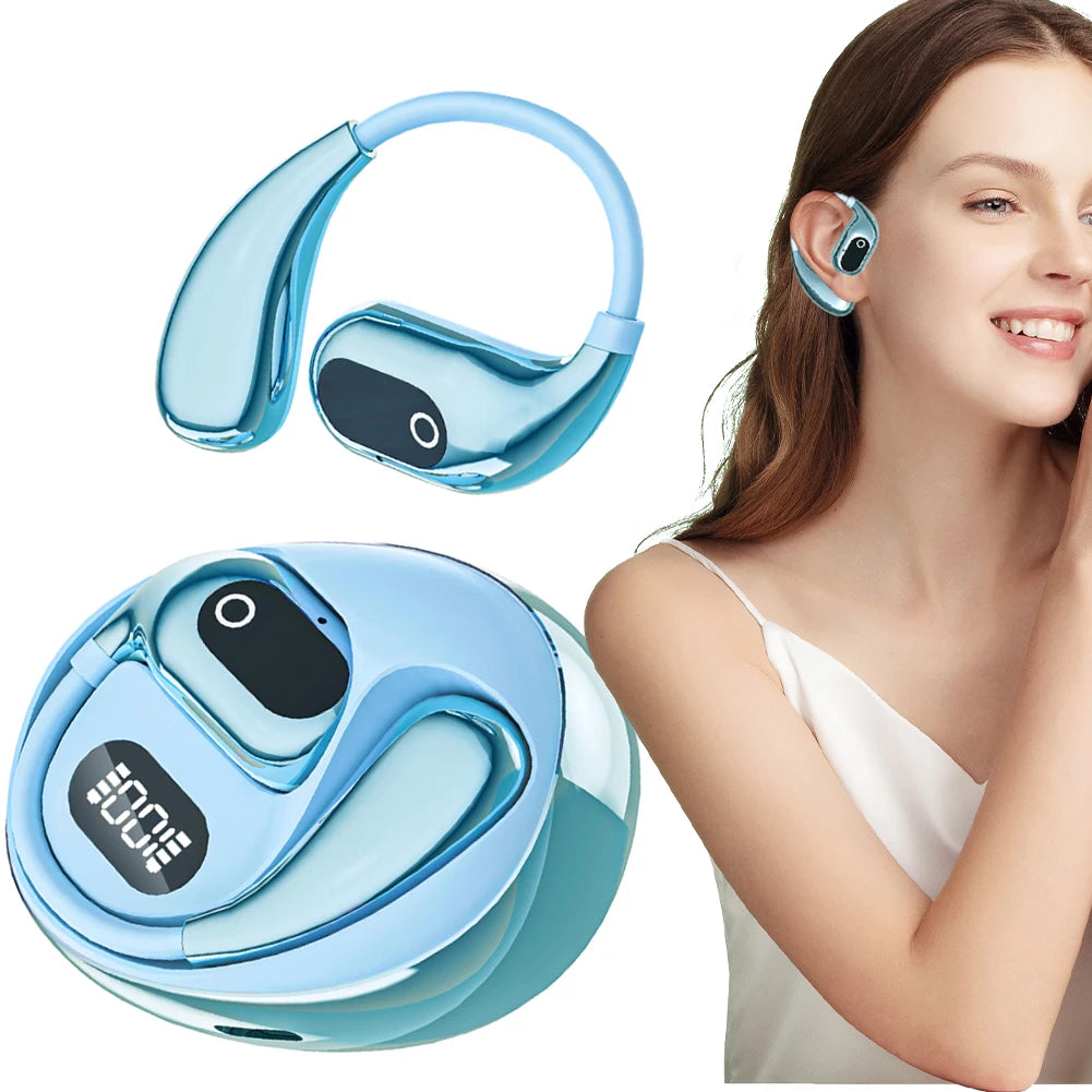 AI Real Time AI Translator Earbuds Bluetooth-Compatible 5.3 Translation Earphones Translator Headset for Sports Business Travel