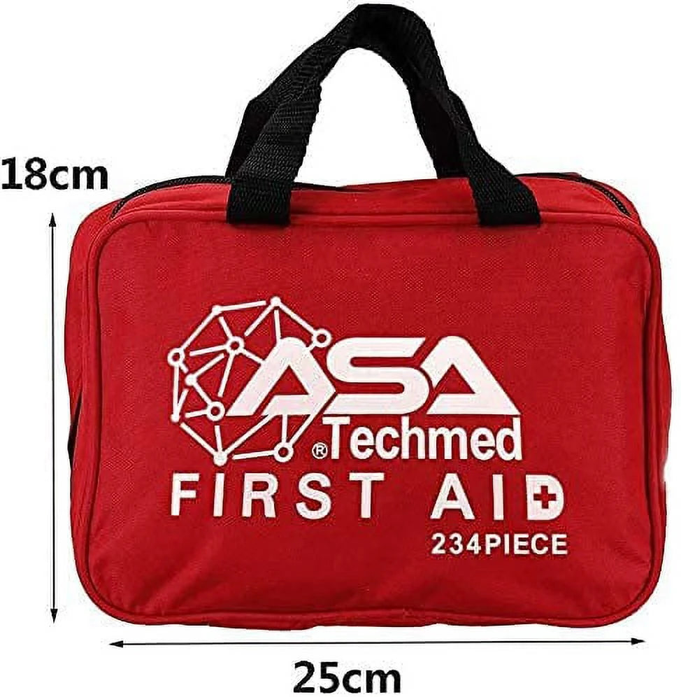 Premium Compact and Lightweight First Aid Kit, 234 Piece