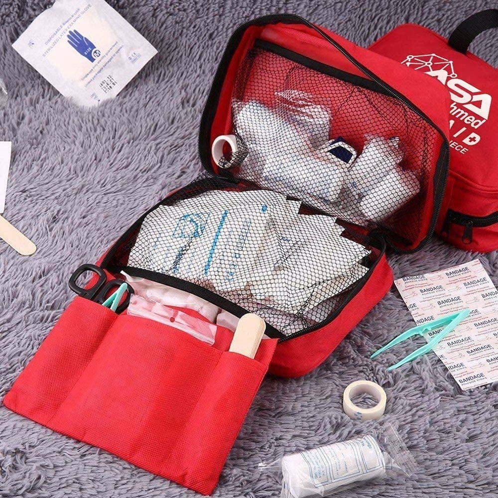 Premium Compact and Lightweight First Aid Kit, 234 Piece