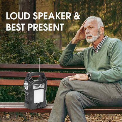 Portable Power Station Solar Generator Panel Power Bank Outlet Camping Emergency