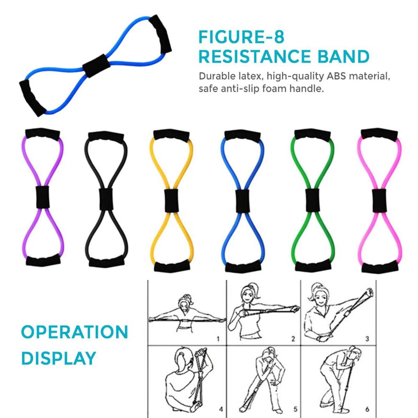 Pilates Essentials Kit for Women,Pilates Kit,Pilates Ring,Yoga Sets for Women Pilates at Home Equipment Pilates Magics Ring Booty Bands for Working Out(Blue 14.57*14.57*2.36In)From