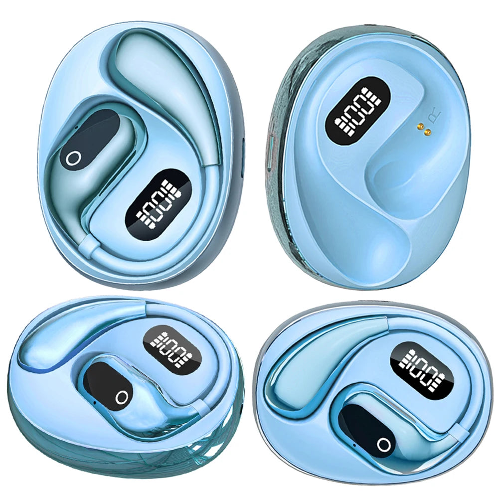 AI Real Time AI Translator Earbuds Bluetooth-Compatible 5.3 Translation Earphones Translator Headset for Sports Business Travel