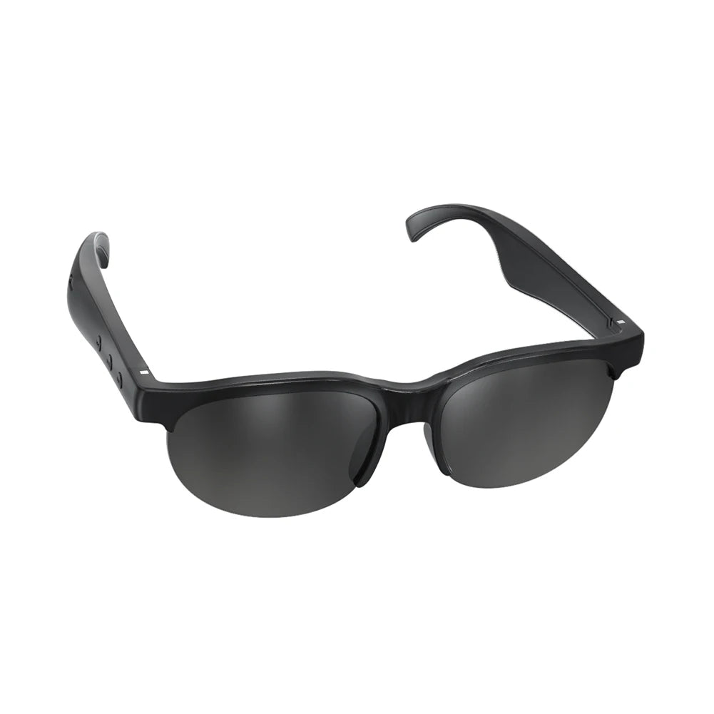 AI Intelligent Translation Glasses Bluetooth-Compatible 5.4 Smart Glasses Wireless Headphones Music Sunglasses for Men and Women