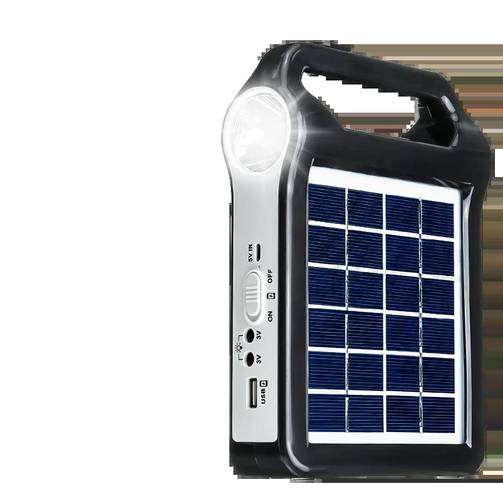 Portable Generator,  Portable Power Station with LED Light, Solar Power Bank